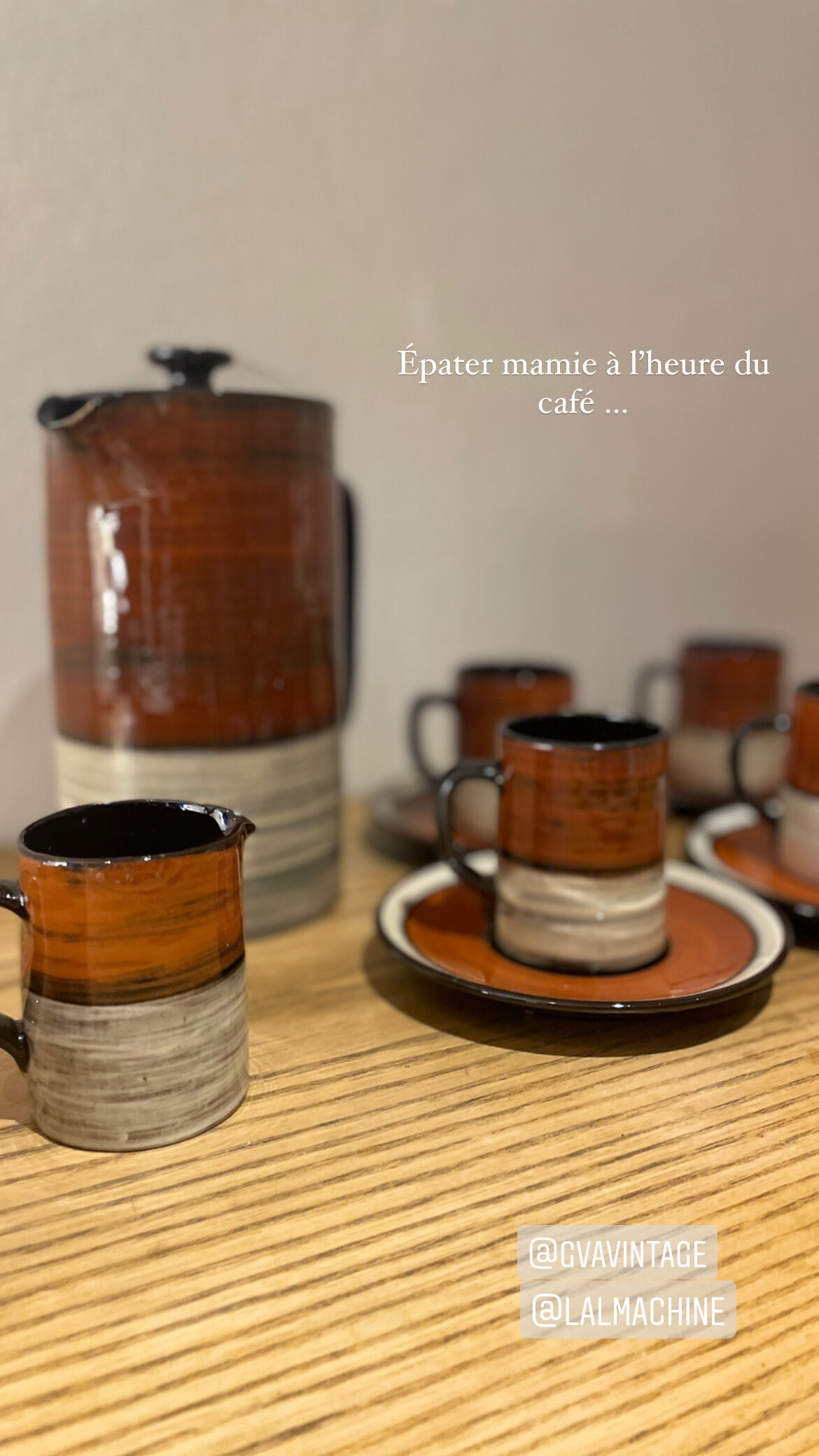 Vintage Swiss coffee service