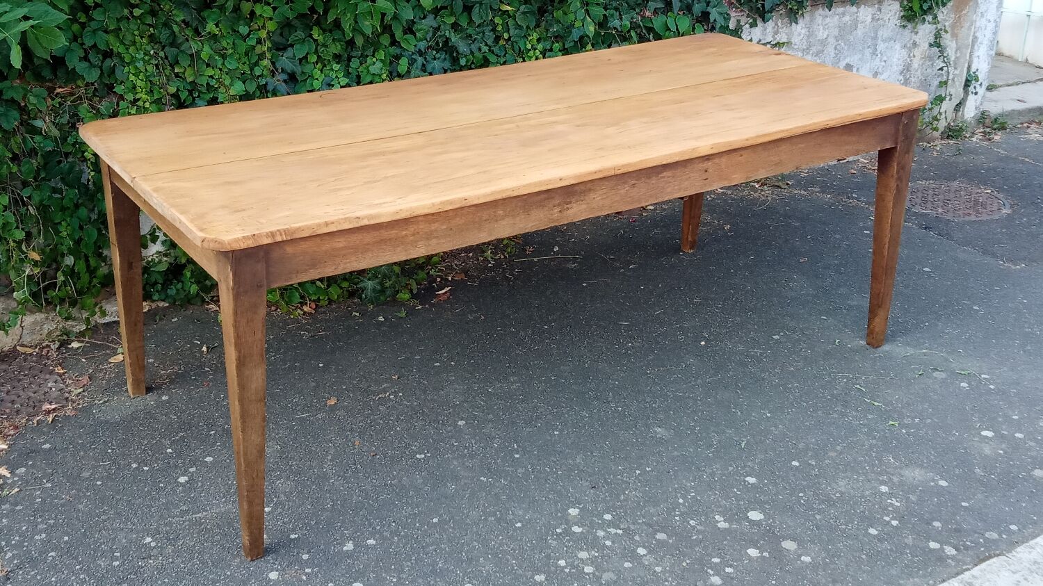 Farmhouse table early XXth 200 cm