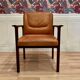 Fauteuil cuir "design 1960".