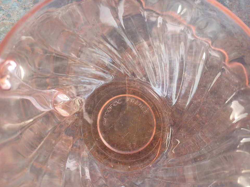 Tasse sous tasse arcopal Rosaline