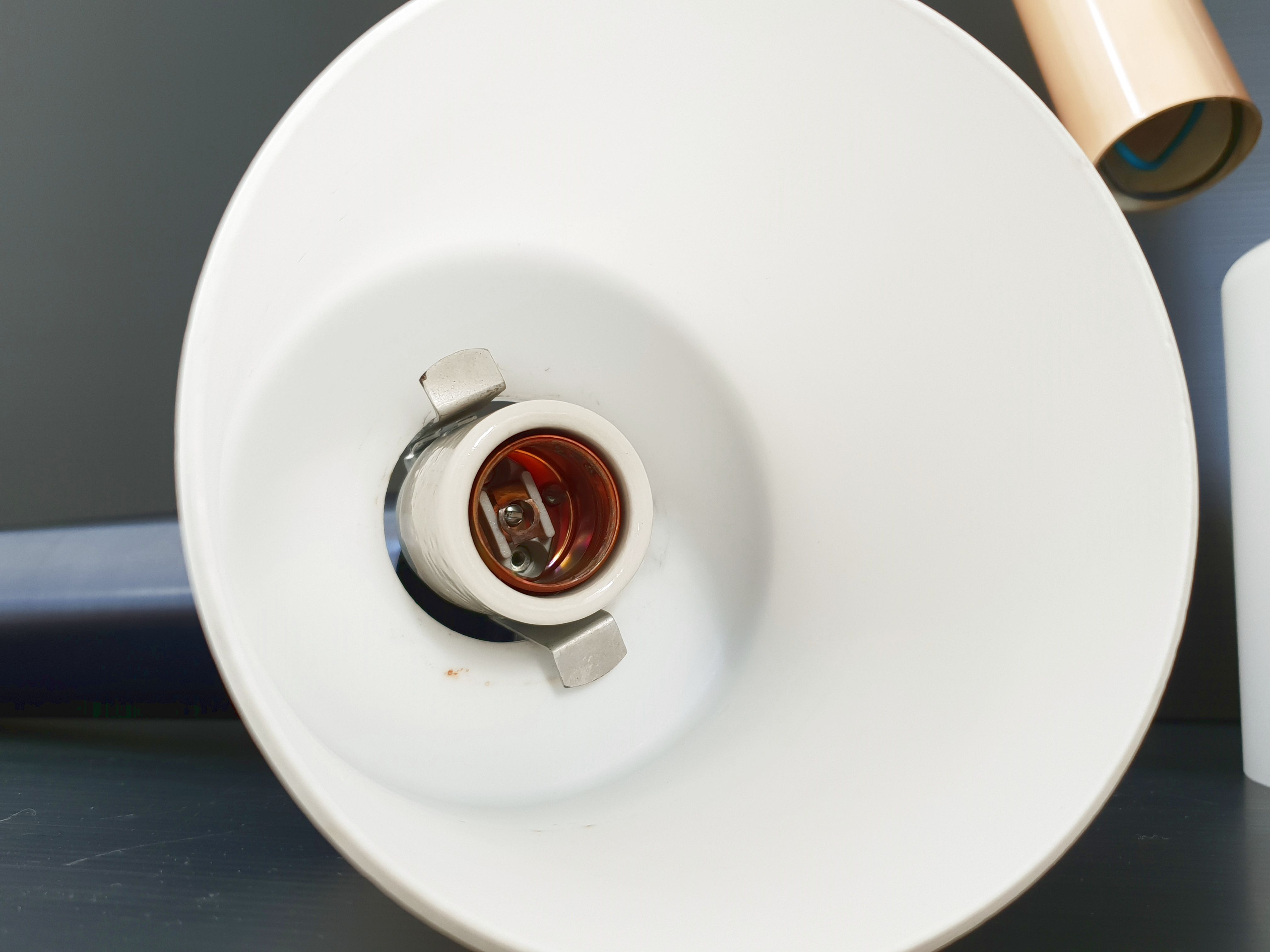 Suite of 3 vintage Lita suspensions 1960