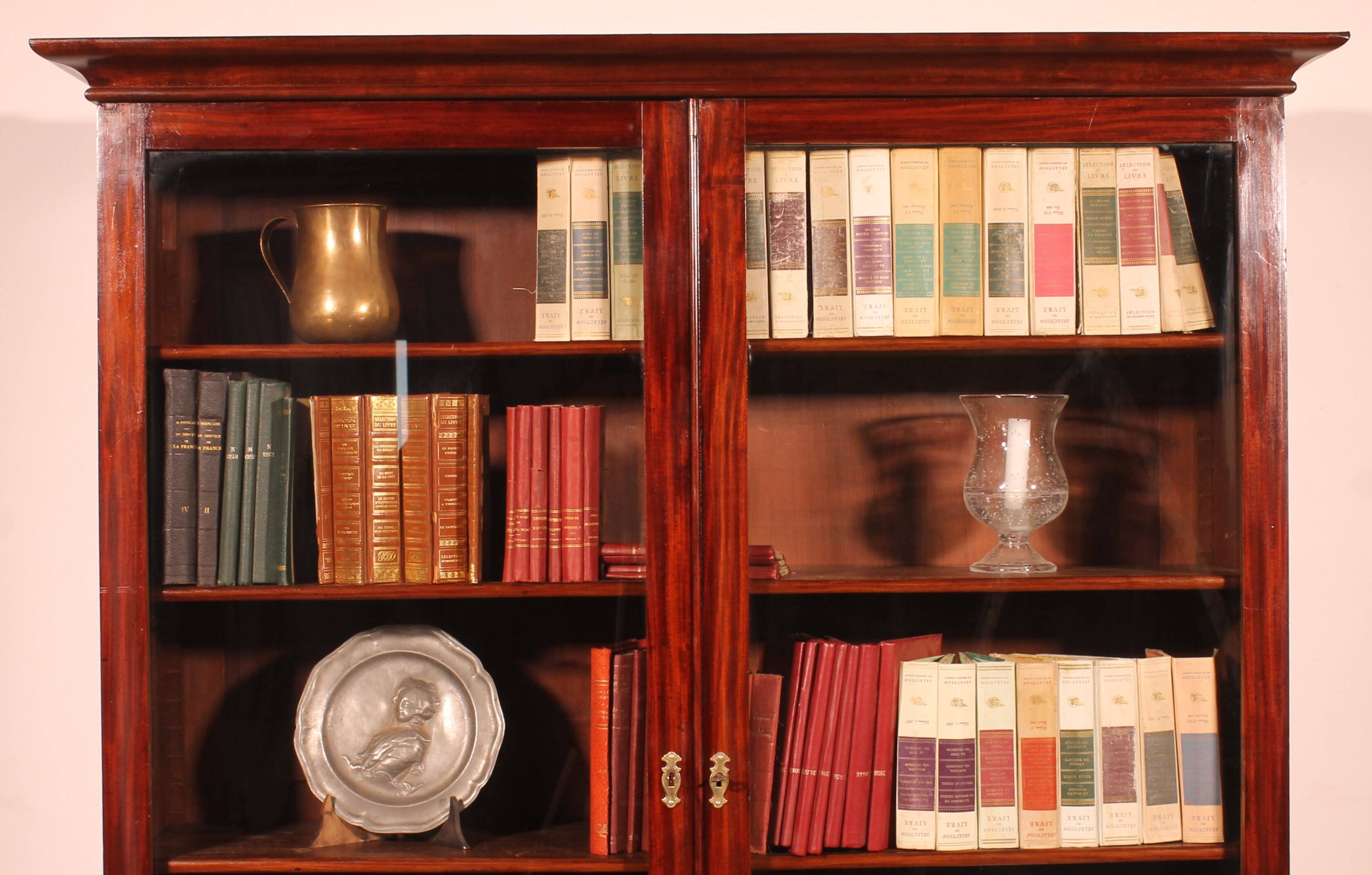 19th Century Mahogany Library
