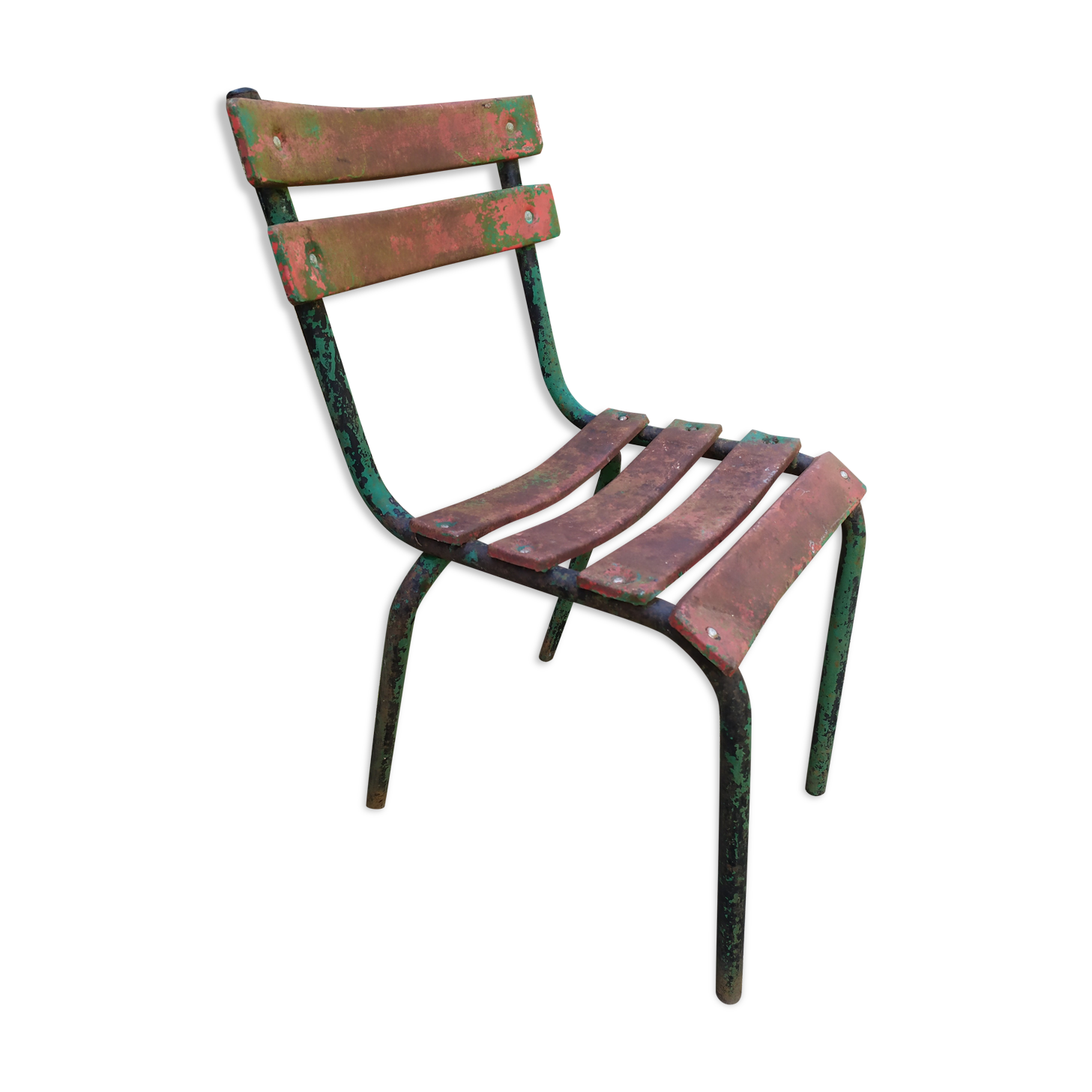 Iron garden chair