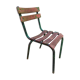Iron garden chair