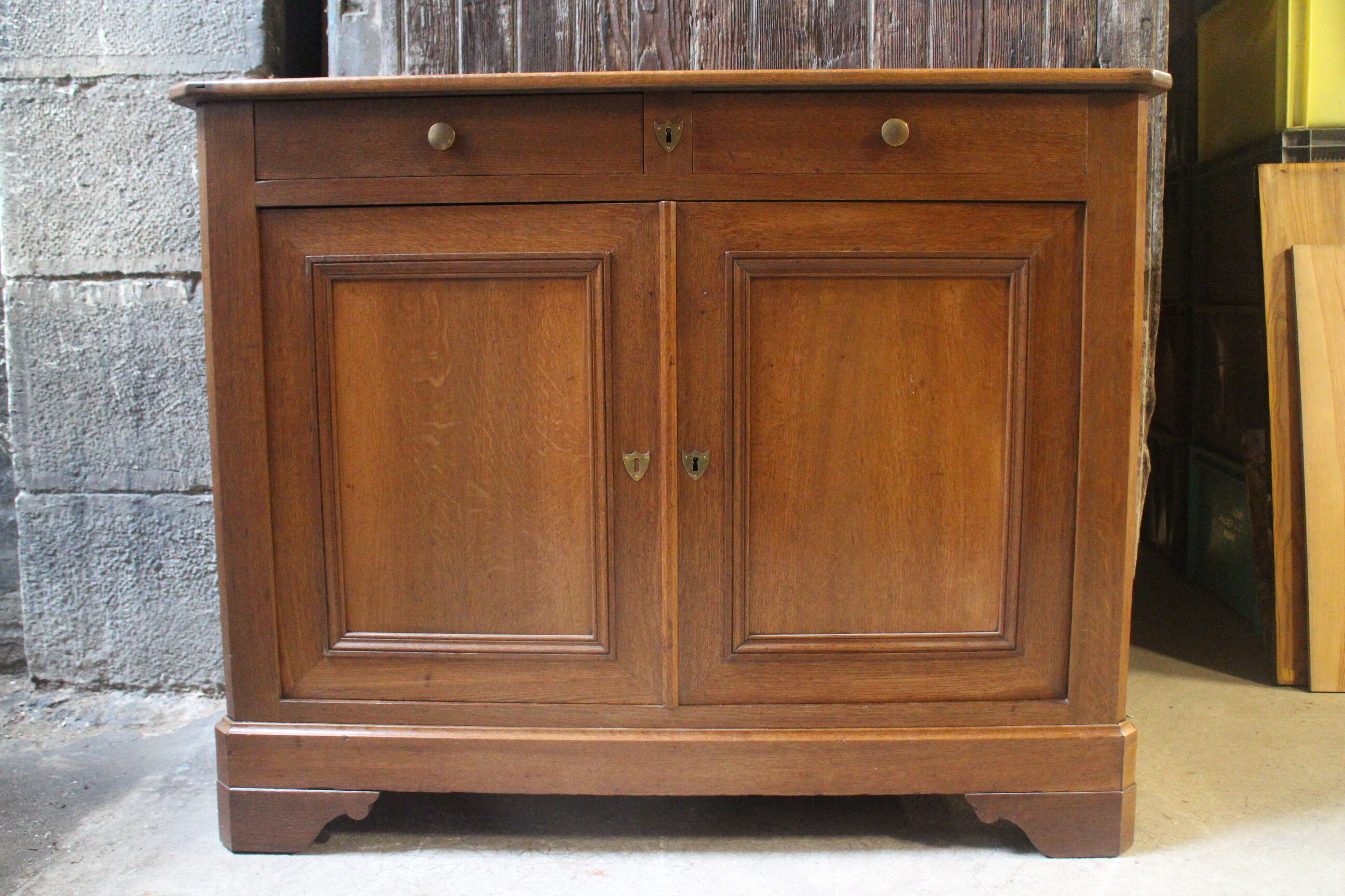 Louis Philippe oak sideboard