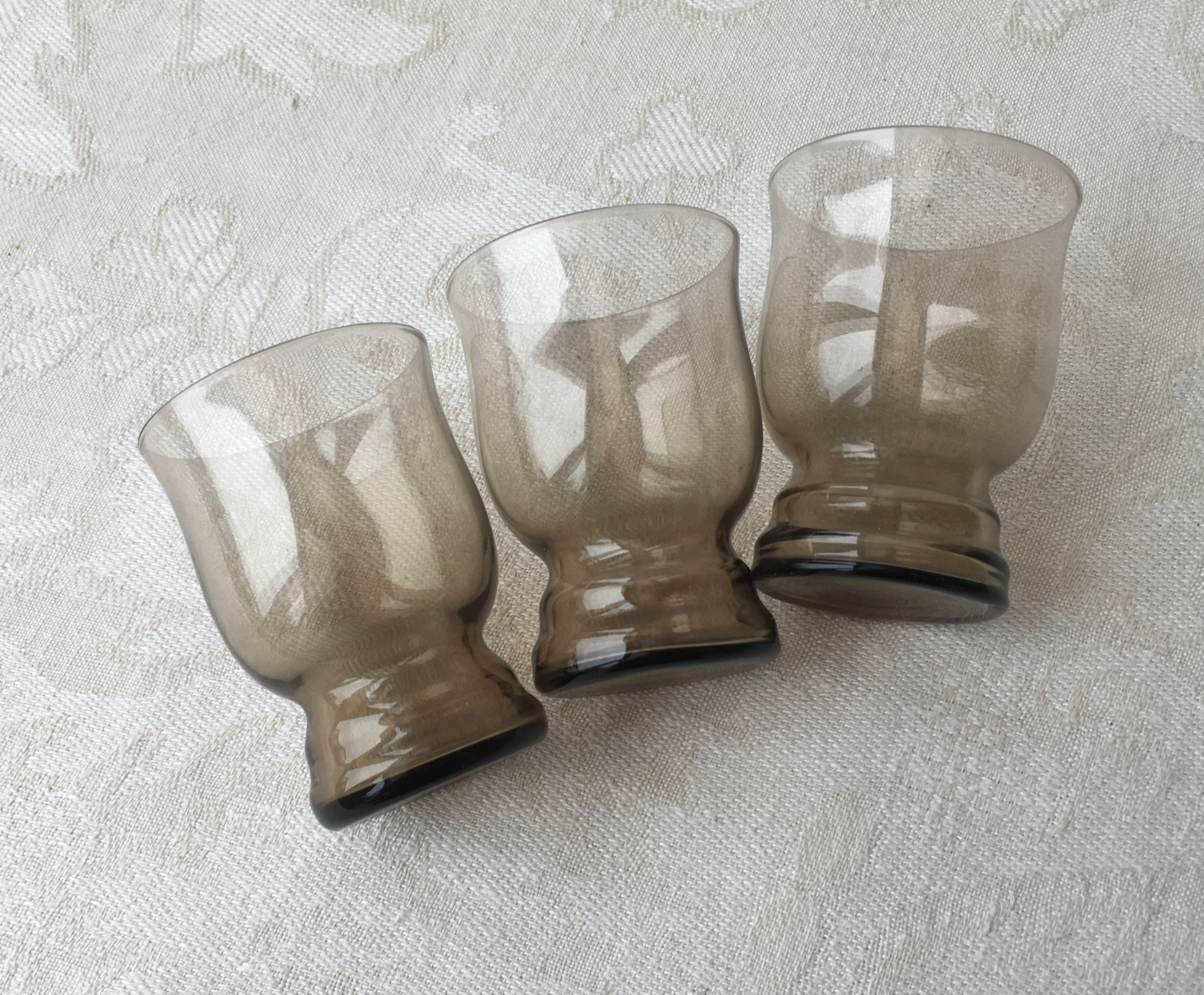 Set de 6 verres à alcool vintage