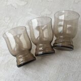 Set de 6 verres à alcool vintage