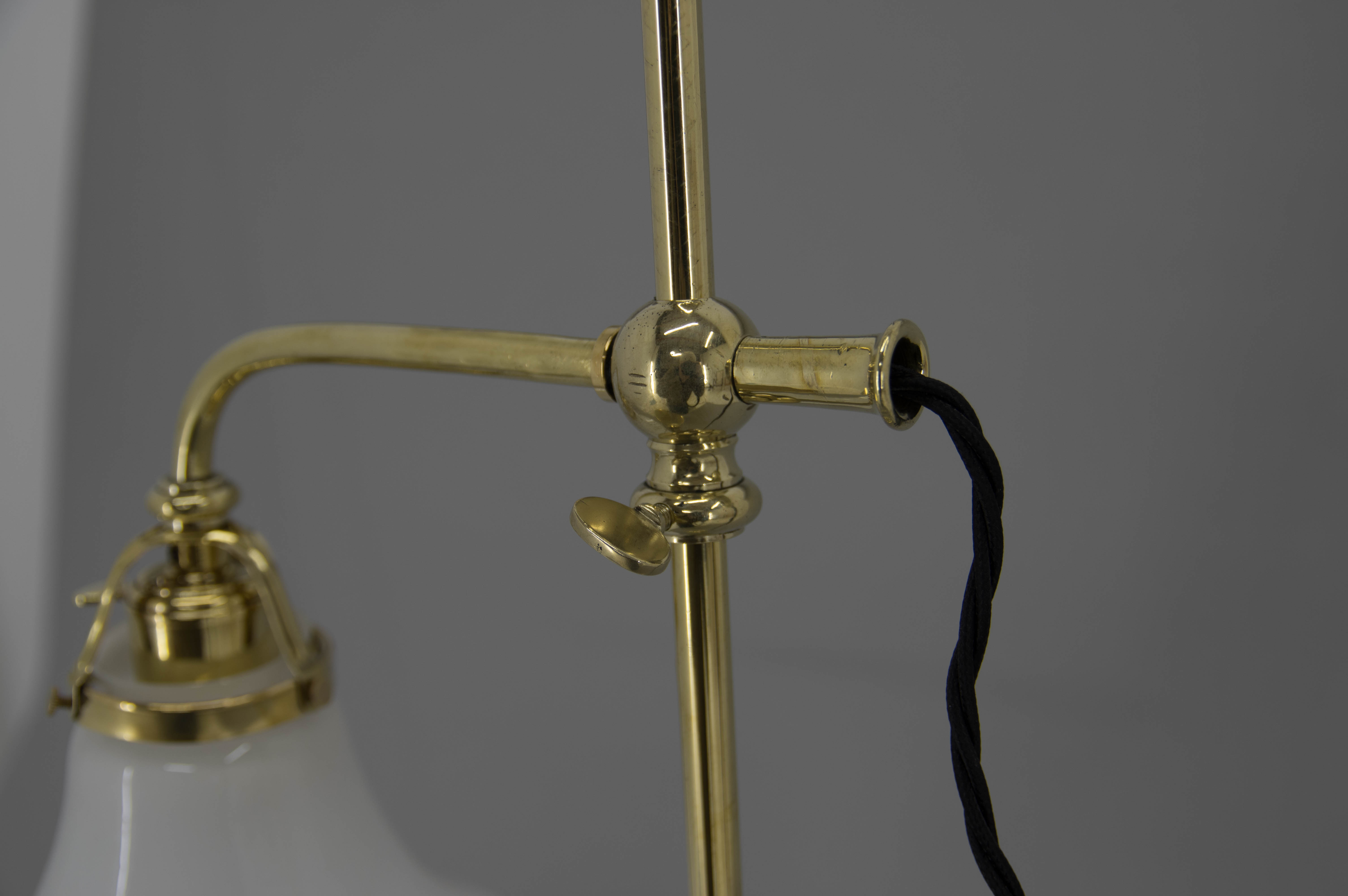 Art Nouveau Table Lamp, 1910s, Restored