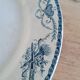 Plat rond de service terre de fer