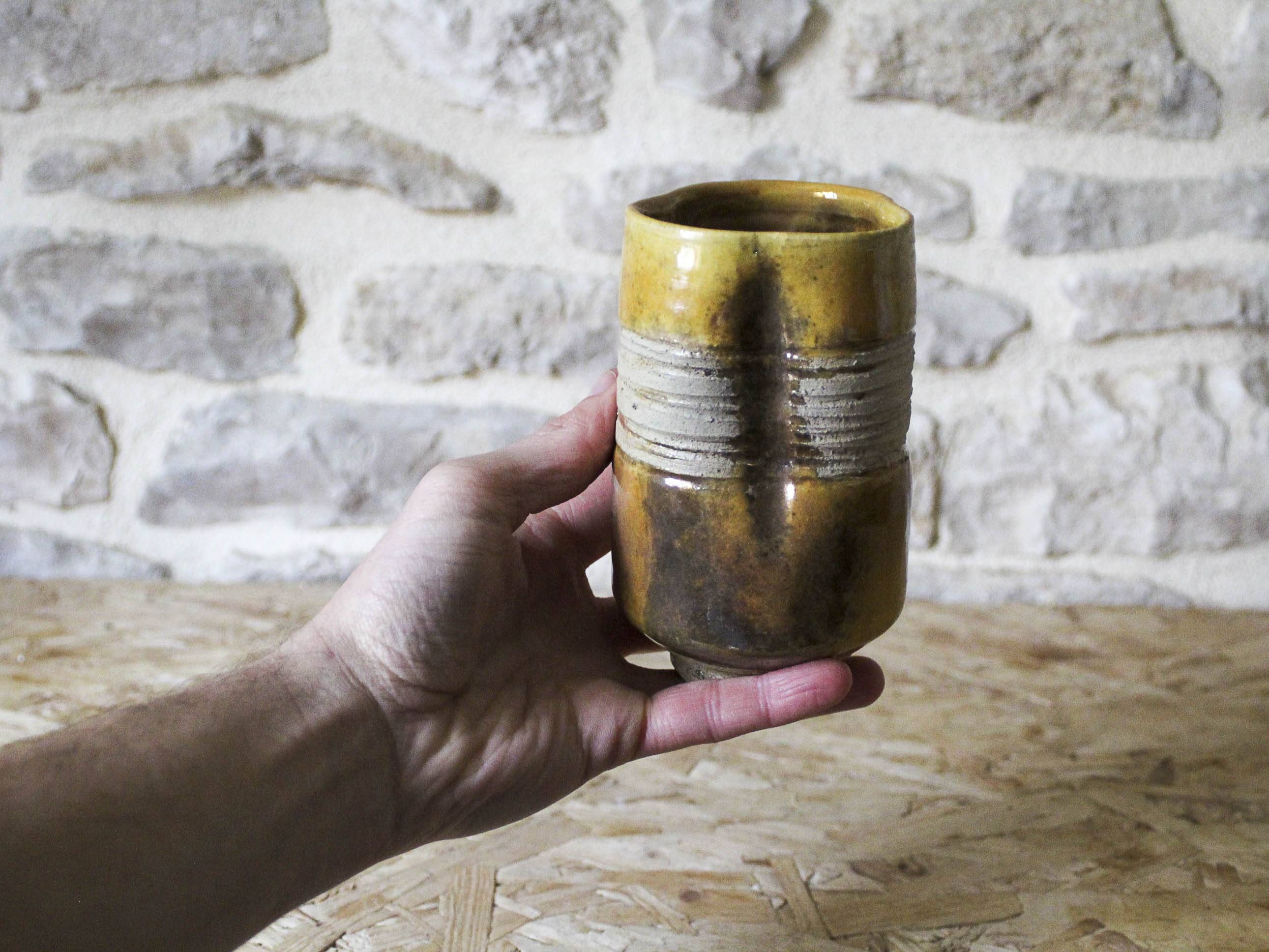 Brigitte Moron ceramic vase