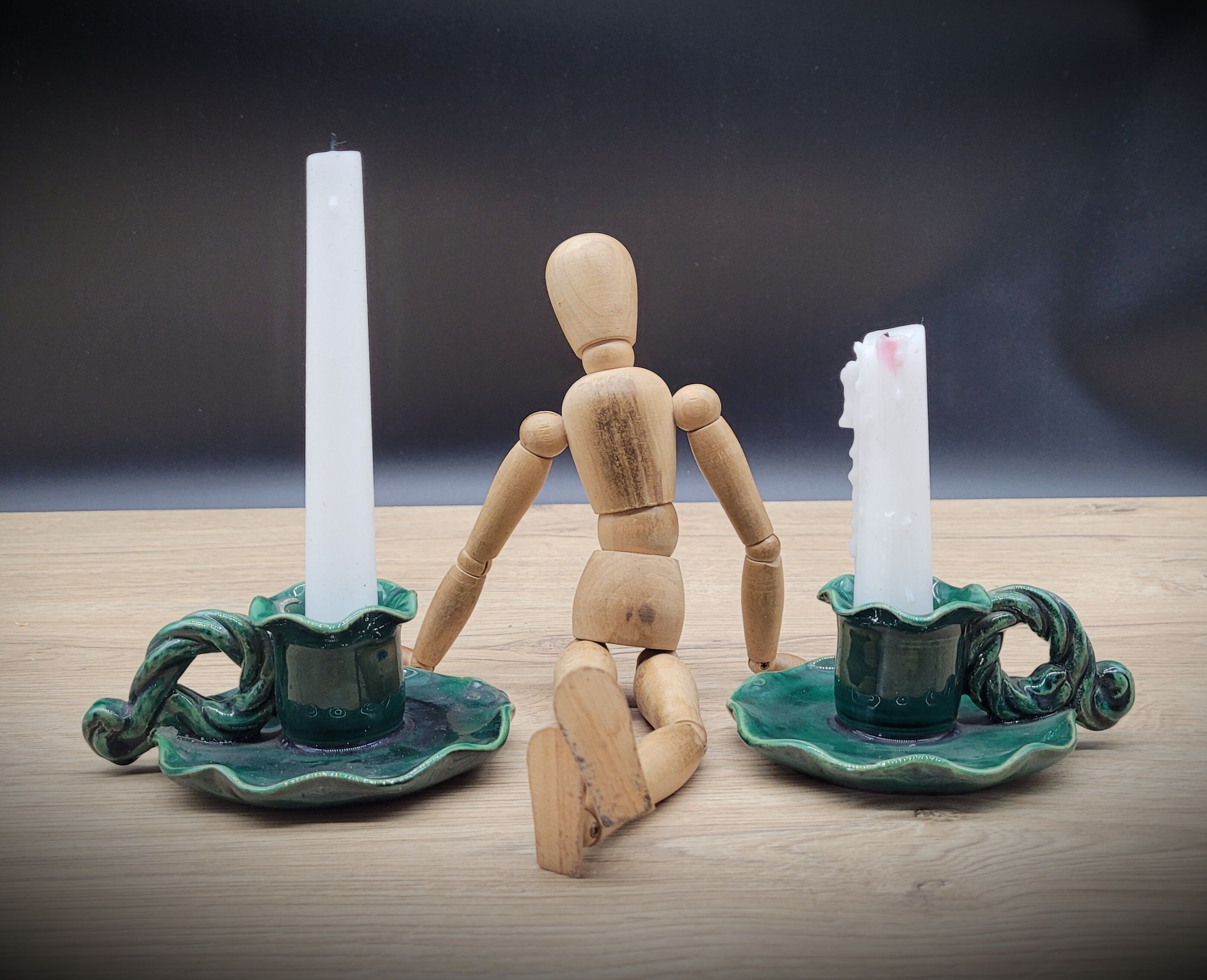 Duo slurry candlesticks