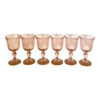 Verres à vin rouge Rosaline - Luminarc - Arcoroc - vintage