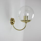 Mid-century wall lamp/ Kamenický Šenov, 1970's.