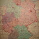 German geographical map of 1973