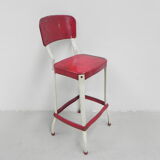 Industrial steel bar stool, stool, Cosco