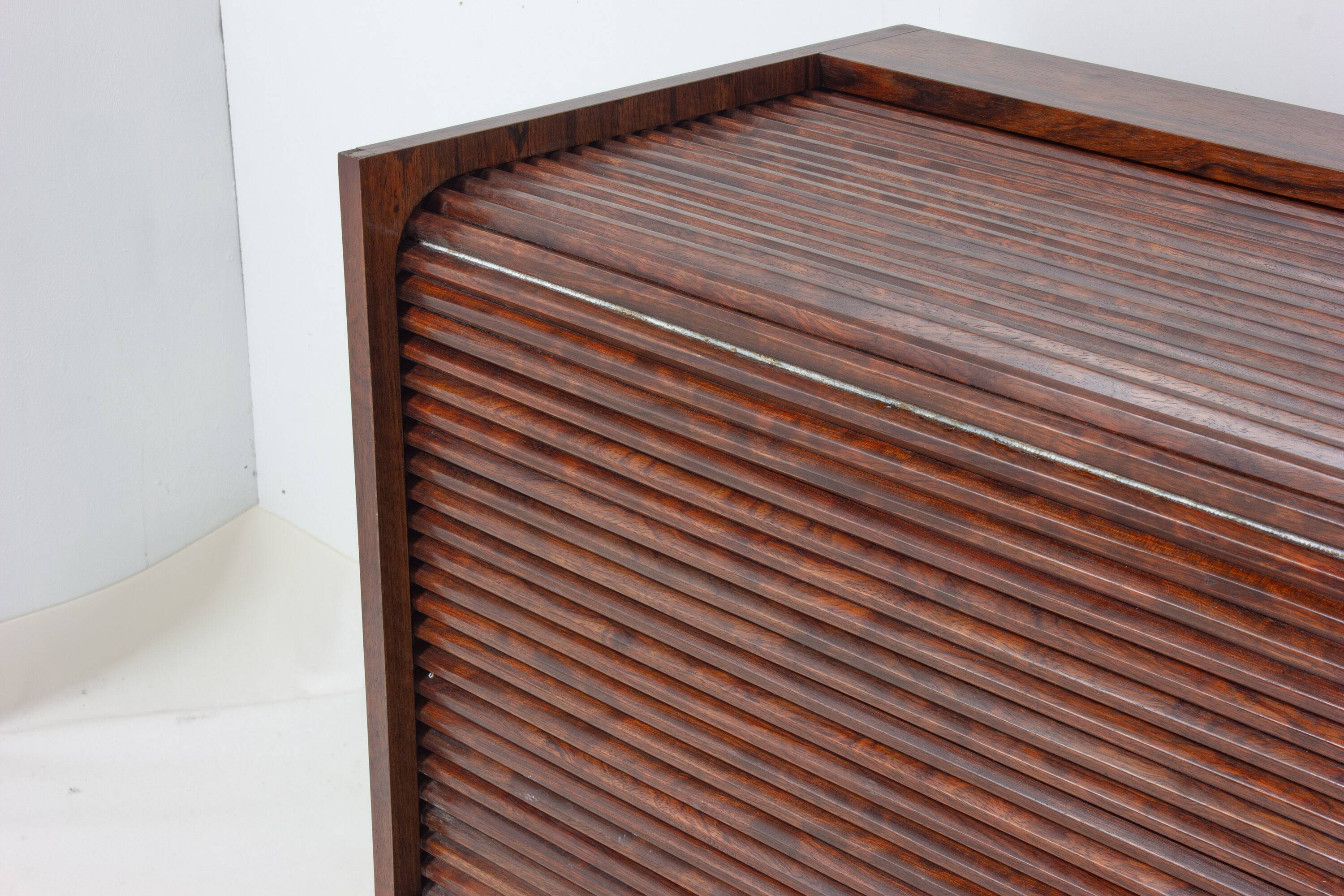 Rare mid-century sideboard bar unit in teak by Belform, 1960