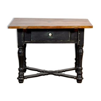 Pine And Oak Table, 1920's