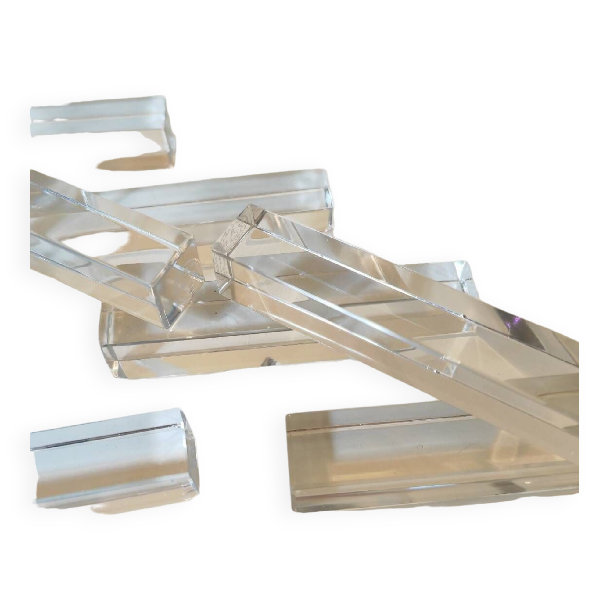 12 Baccarat knife holders