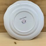 6 vintage Saint Amand dessert plates