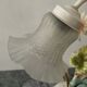 Vintage lamp in metal and glass