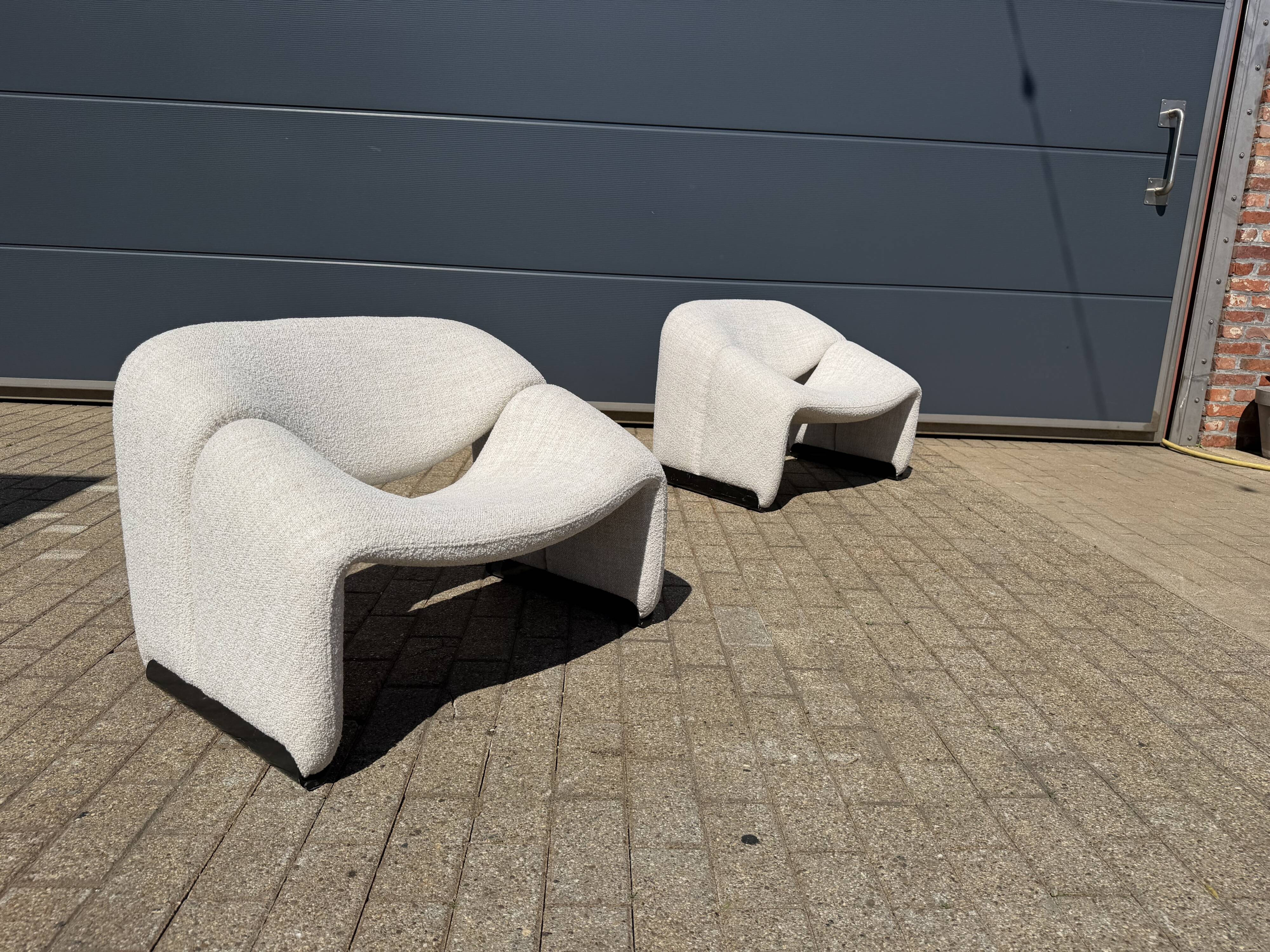 Artifort F598 Groovy armchairs in excellent condition!! Pierre Paulin