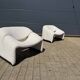 Artifort F598 Groovy armchairs in excellent condition!! Pierre Paulin