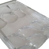 Rectangular crystal centerpiece vannes unsigned crystal