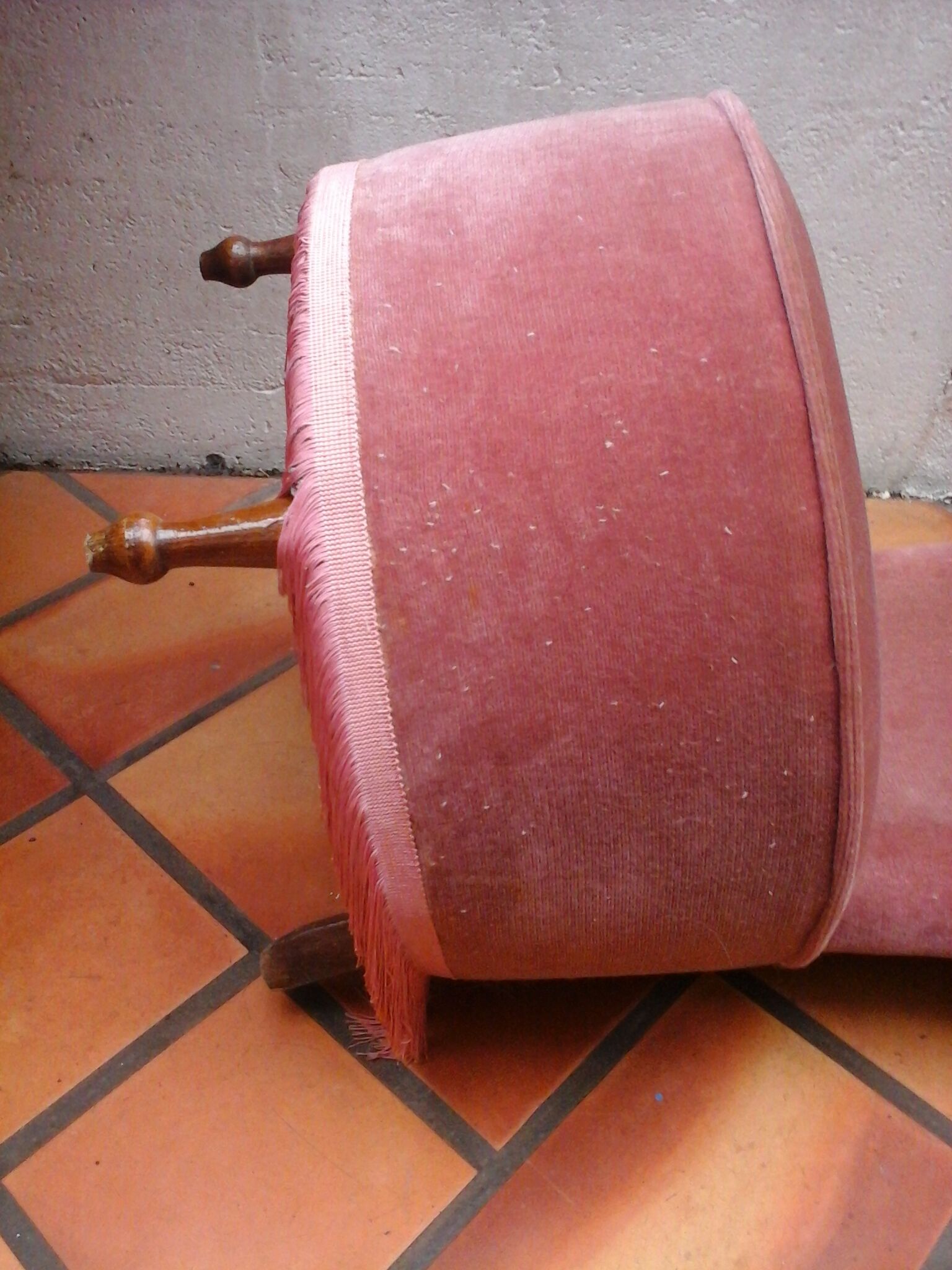 Fauteuil crapaud chauffeuse