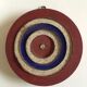 Cible ancienne en bois arts populaires 50's