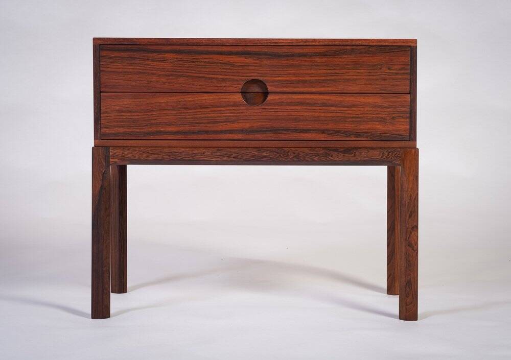 Nightstand in Rosewood by Aksel Kjersgaard, Denmark, 1960s