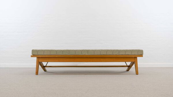 Canapé-lit de repos domus kg, schwaikheim, années 1950