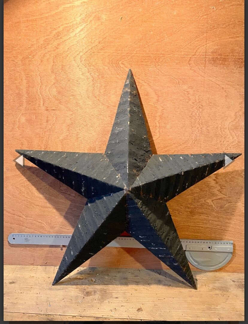 Black amish star 74cm