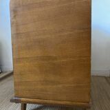 Vintage Scandinavian commode with tapered legs.