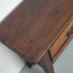 Antique french rustic farmhouse fruitwood & oak side table