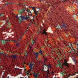 Boujaad berber carpet in hand woven wool 150x270 cm