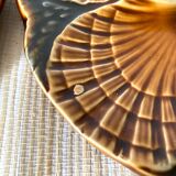 Sarreguemines slurry oyster plates