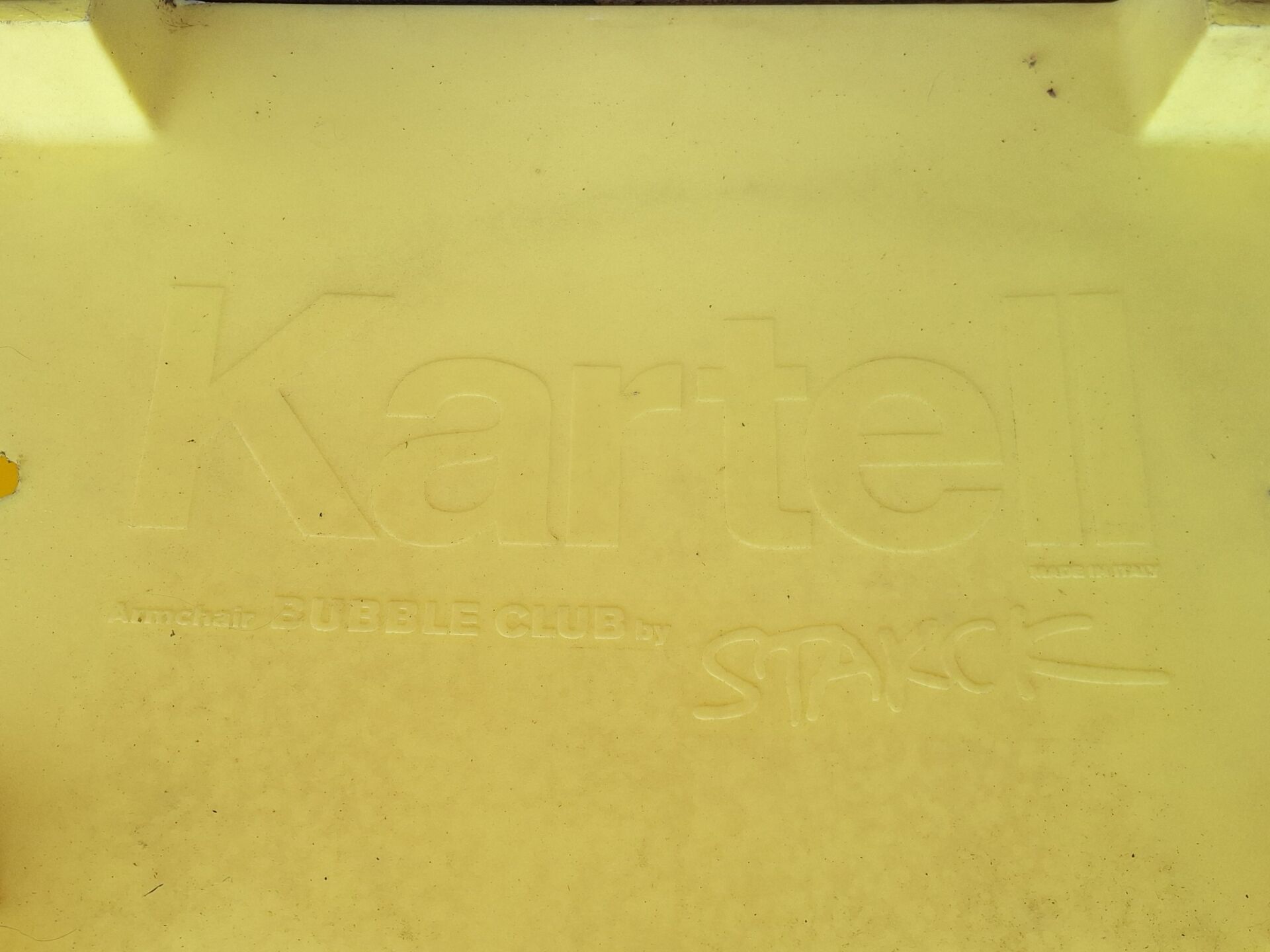 Fauteuil Bubble par Philippe Starck pour Kartell