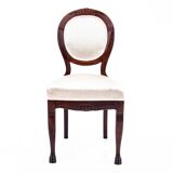 Table patte de lion avec chaises de la fin du XIXe siècle, Europe du Nord.
