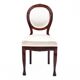 Late 19th century lion's paw table with chairs, Northern Europe.