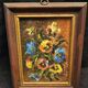 Daniel ROcquelin - Pastel Nature Morte Composition Florale " Pensées"
