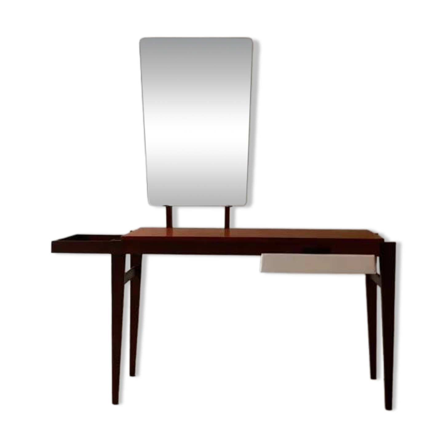 Vintage mahogany teak dressing table 1960s