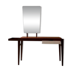 coiffeuse en teck acajou - 1960