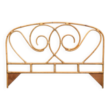 Vintage rattan headboard 1980
