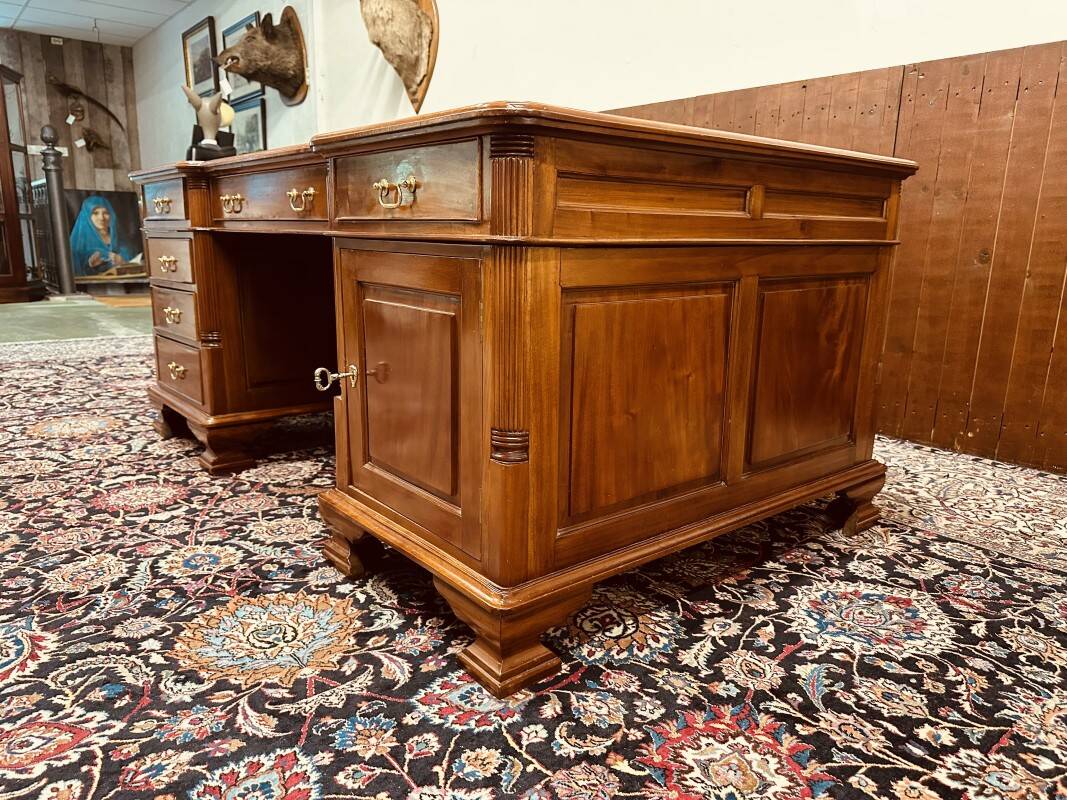 Antique English Desk Partnerdesk
