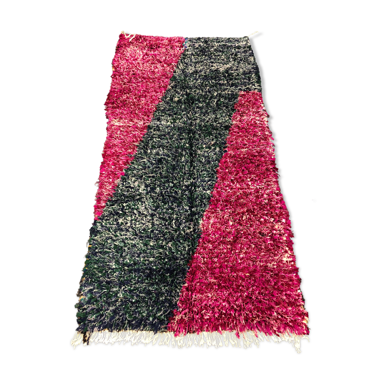 Moroccan butchery carpet 106x200 cm