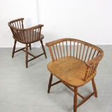 Antique Winsdor low back Chairs, set of 2