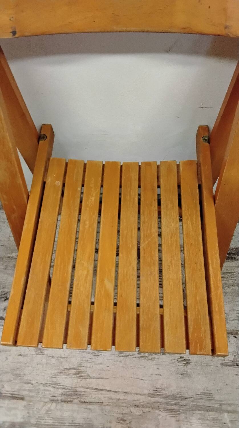 Vintage Aldo Jacober Style Folding Chairs