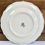 7 flat plates Gien model cornucopia 1938 1960