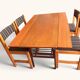 Vintage Mid-Century coffee table and dining table in one, Grete Jalk for Glostrup.