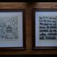Original lithographs on butterflies